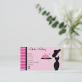 Carte De Visite Le dîner est servi (Debout devant)