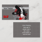CARTE DE VISITE LE DJ (Devant / Derrière)