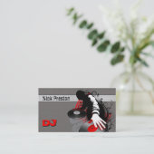 CARTE DE VISITE LE DJ (Debout devant)