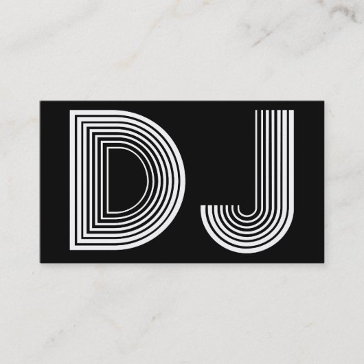 CARTE DE VISITE LE DJ (Devant)