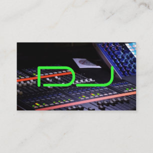 Carte De Visite Le DJ se refroidissent