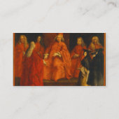 Carte De Visite Le doge Grimani sur son trône (Dos)