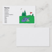 Carte De Visite Le fairway (Devant / Derrière)