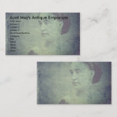 Carte De Visite Le fantôme du passé (Devant / Derrière)