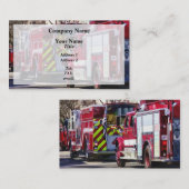 Carte De Visite Le feu et délivrance (Devant / Derrière)