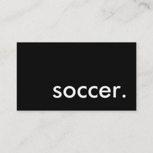 Carte De Visite le football.