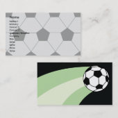 Carte De Visite Le football - affaires (Devant / Derrière)
