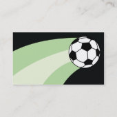 Carte De Visite Le football - affaires (Dos)