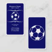 Carte De Visite le football de mod (Devant / Derrière)