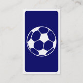Carte De Visite le football de mod (Dos)