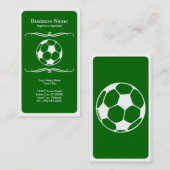 Carte De Visite le football de mod (Devant / Derrière)