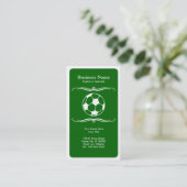 Carte De Visite le football de mod (Debout devant)