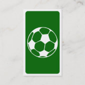 Carte De Visite le football de mod (Dos)