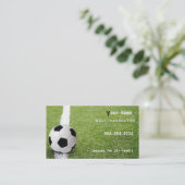 Carte De Visite Le football du football (Debout devant)