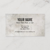 Carte De Visite Le Football, Tout Est (Dos)