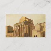 Carte De Visite Le forum, Rome (Dos)