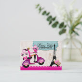 Carte De Visite Le gâteau de petit gâteau de boulangerie saute le (Debout devant)