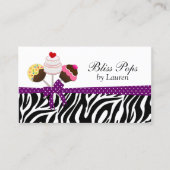 Carte De Visite Le gâteau lunatique saute Baker (Devant)