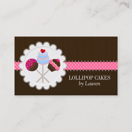 Carte De Visite Le gâteau saute Baker (Devant)