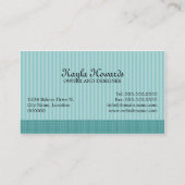 Carte De Visite Le gâteau saute des desserts (Dos)