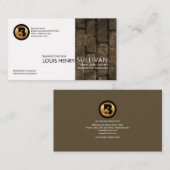 Carte De Visite Le Général élégant moderne Contractor de panneau (Devant / Derrière)