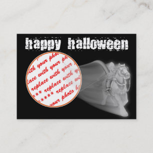 Carte De Visite Le Grim Reaper Ride Halloween cadre photo