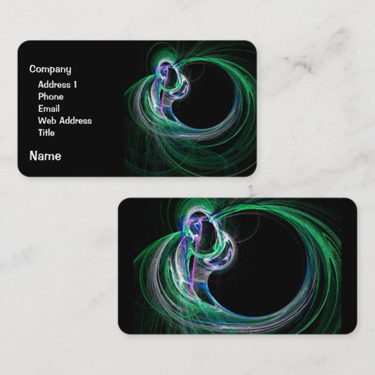 Carte De Visite Le guérisseur (Devant / Derrière)