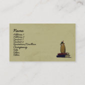 Carte De Visite Le hibou sage (Dos)
