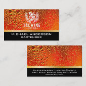 Carte De Visite Le houblon et l'orge | Brasserie (Devant / Derrière)