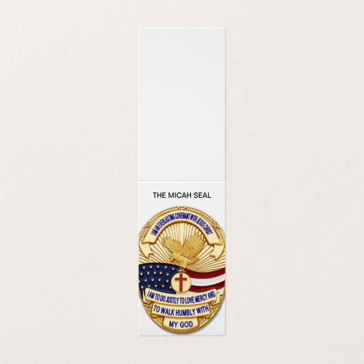 CARTE DE VISITE LE JOINT DE MICAH (Extérieur déplié)