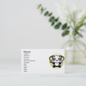 Carte De Visite Le jouet bourré du panda (Debout devant)