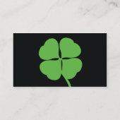 Carte De Visite Le jour de St Patrick - affaires (Dos)