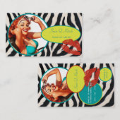 Carte De Visite Le kitsch Bitsch : Fascinant-Un-Zon (Devant / Derrière)