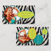 Carte De Visite Le kitsch Bitsch : Fascinant-Un-Zon (Devant / Derrière)