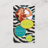 Carte De Visite Le kitsch Bitsch : Fascinant-Un-Zon (Dos)