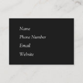 Carte De Visite Le lion (Dos)