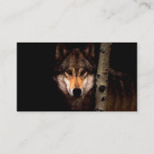 Carte De Visite Le loup fantôme (Dos)