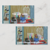 Carte De Visite Le magasin d'art (Devant / Derrière)