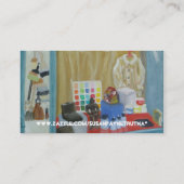 Carte De Visite Le magasin d'art (Dos)