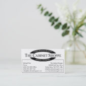 Carte De Visite Le magasin de Cabinet (Debout devant)