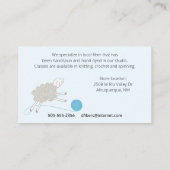Carte De Visite Le magasin de fils Sheepy Dreams (Dos)