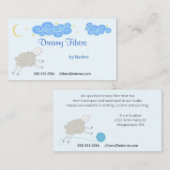 Carte De Visite Le magasin de fils Sheepy Dreams (Devant / Derrière)