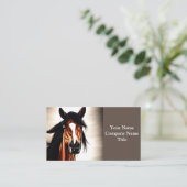 Carte De Visite Le Majestic Mustang - L'Esprit De Liberté (Debout devant)