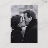 Carte De Visite Le mâle et la daine de chaise de Muskoka (Dos)