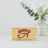 Carte De Visite Le marché égyptien 3D de la publicité optique (Debout devant)