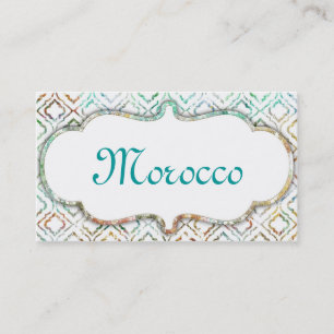 Carte De Visite Le Maroc propre