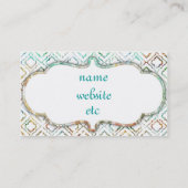 Carte De Visite Le Maroc propre (Dos)