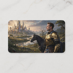 Carte De Visite Le marque-page du paladin voyageur