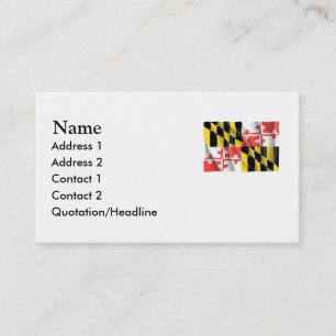 CARTE DE VISITE LE MARYLAND