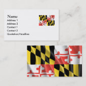 CARTE DE VISITE LE MARYLAND (Devant / Derrière)